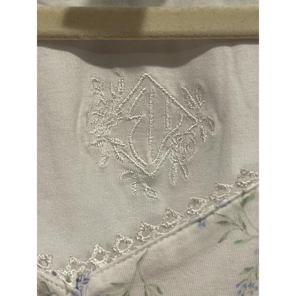 Eiileen West Petal Soft Pima Lilac Short Sleeve Nightgown 2X XXL - Picture 9 of 13